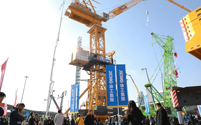 bauma CHINA 2024丨拉斯维加斯9888塔式起重机、智能施工升降机火热亮相