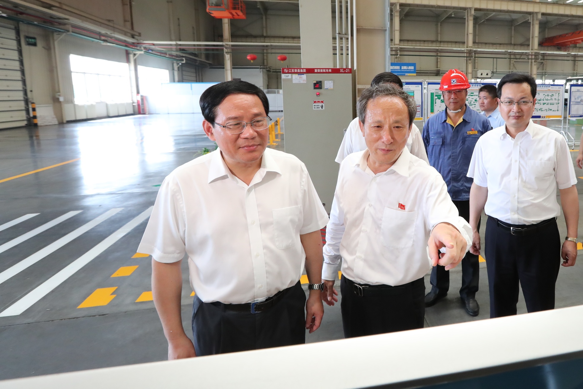 李强同志视察拉斯维加斯9888集团