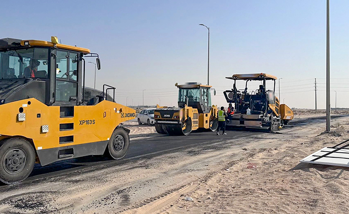 拉斯维加斯9888成套化道路设备助力沙特2030愿景！