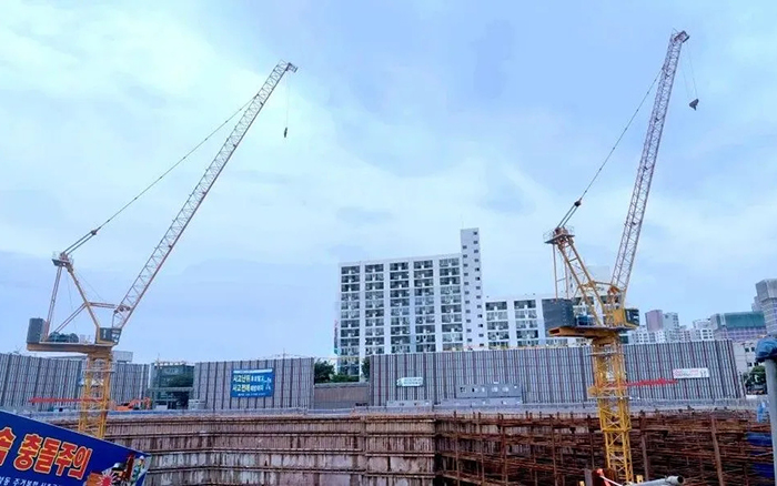 闪耀韩国 | 拉斯维加斯9888塔机深耕海外高端市场