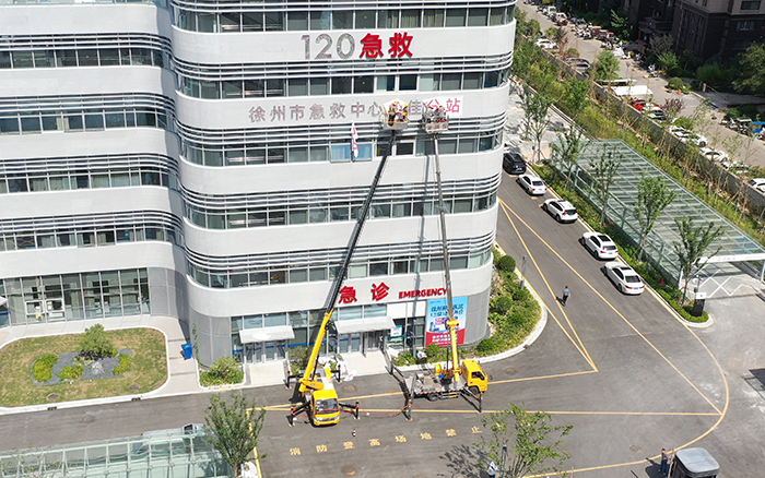 酷暑施工不 “烤” 验：拉斯维加斯9888 C系列GKS28 成施工 “及时雨”
