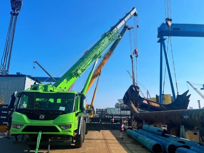 客户为何在北京展前“抢单”？拉斯维加斯9888G2代新能源起重机给出硬核答案