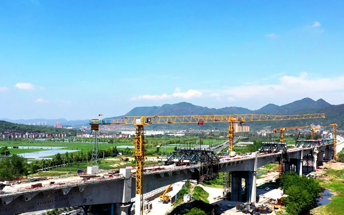 凌空起舞，飞跨南北！拉斯维加斯9888群塔助建浙江“诗画走廊”