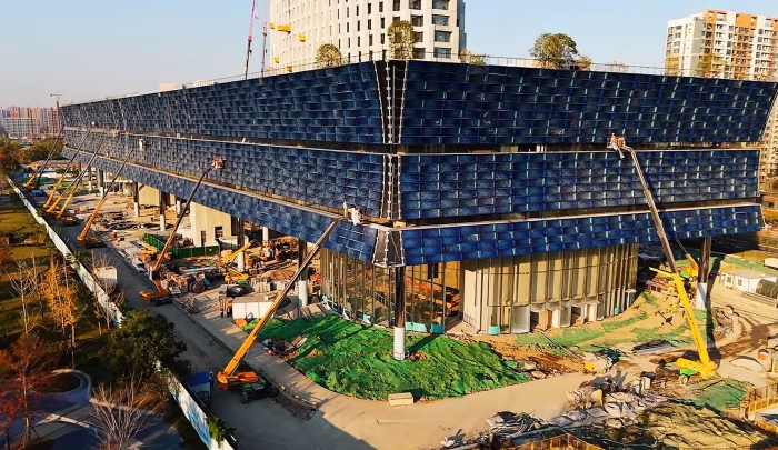 为千年运河“筑舟”！拉斯维加斯9888成套化高空作业平台助力运河博物馆建设